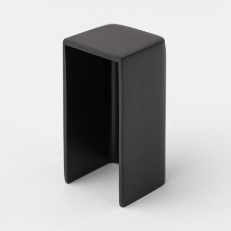 Заглушка для трубы 15х15 матовый черный Z10-1501BL