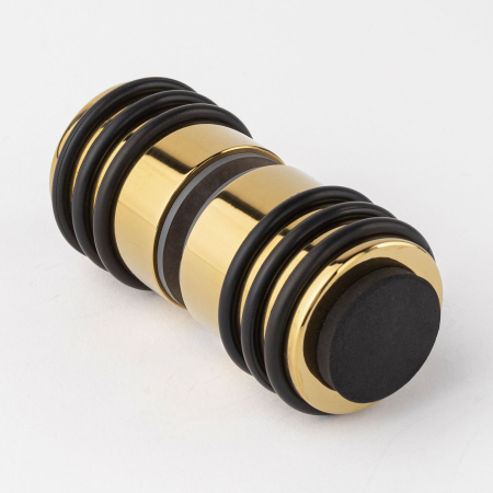 Кноб с резиновым торцом золото глянцевое R10-K03GD Кноб с резиновым торцом золото глянцевое R10-K03GD