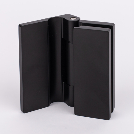 Петля стена-стекло с крышкой 90°,черный матовый, латунь H79L-BLK/brass Петля стена-стекло с крышкой 90°,черный матовый, латунь H79L-BLK/brass