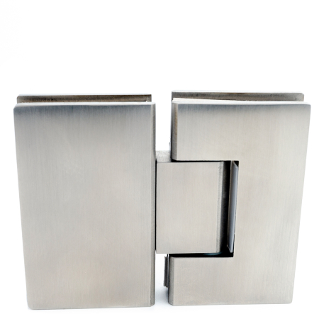 CL-104S-MC Петля крепление стекло-стекло 180°, Хром Матовый