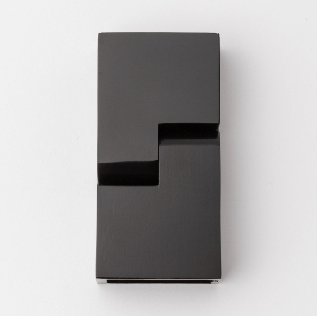 Регулируемое угловое соединение для штанги 30х10 матовый черный S10-30R02BL