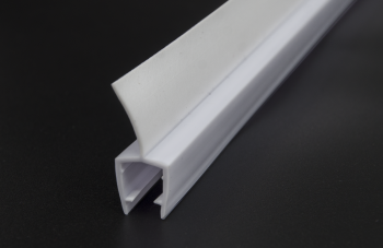 Нижний уплотнитель для стекла душевой кабины 8мм, Т-образный, длина ...