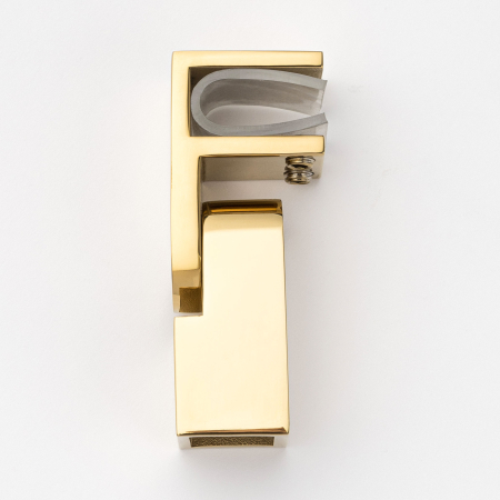 Соединитель трубы 15х15, регулируемый золото глянцевое S10-15R01GD