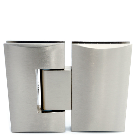 CL-504Z-MC Петля крепление стекло-стекло 180°, Хром Матовый