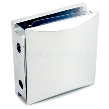 CP-301S-PC Коннектор стекло-стена/пол 90°, Хром глянцевый