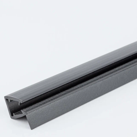 Уплотнительный ПВХ профиль для стекла 6мм PVC14-U622BL