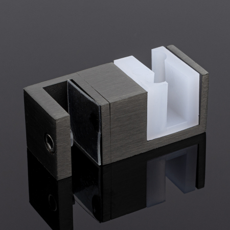 N02-402GFM/sus304 Нижняя направляющая двойная, графит матовый,sus304