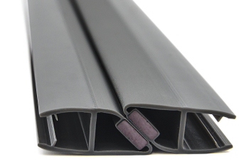 PVH04-914GFM8 Магнитный уплотнительный профиль 90° скошенный для стекла 8мм, 2500мм, premium