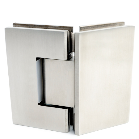 CL-105S-MC Петля крепление стекло-стекло 135°, Хром Матовый