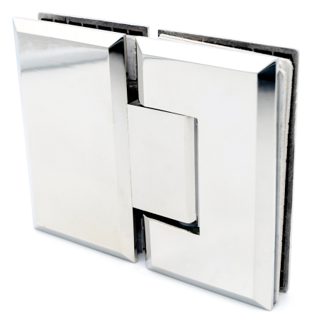 CL-303S-PC Петля стекло-стекло 180°, Хром глянцевый