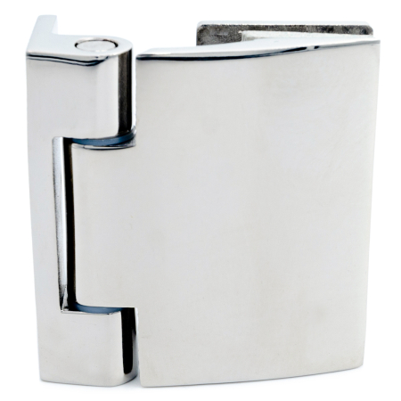 CL-904-PC Петля латунная стекло-стена без фиксации, Хром глянцевый