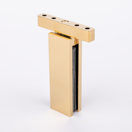 Петля профиль-стекло, яркое золото, латунь T26-GD/brass Петля профиль-стекло, яркое золото, латунь T26-GD/brass