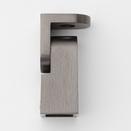 Регулируемый держатель штанги 15х15 к стене матовый темно-серый S10-15R03GF