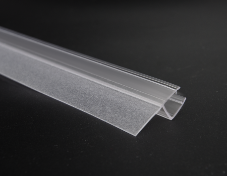 Уплотнительный ПВХ профиль для стекла 6мм PVC14-H622CL