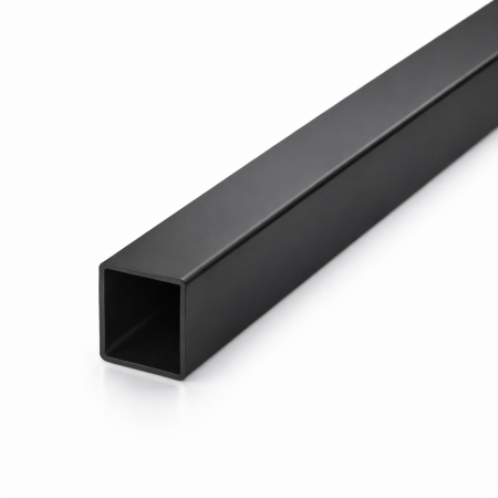 Труба 15х15х1мм, длина 3000мм, нержавеющая сталь, черный матовый