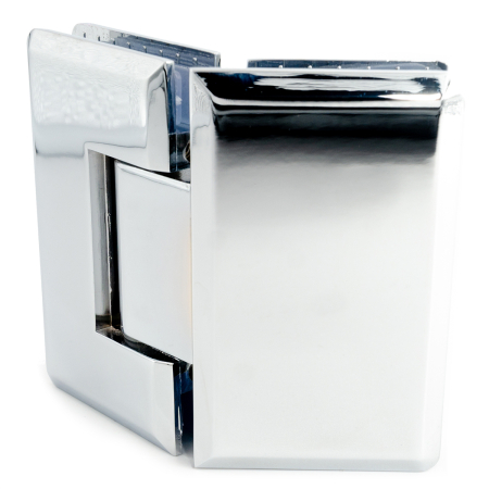 CL-405Z-PC Петля крепление стекло-стекло 135°, Хром глянцевый