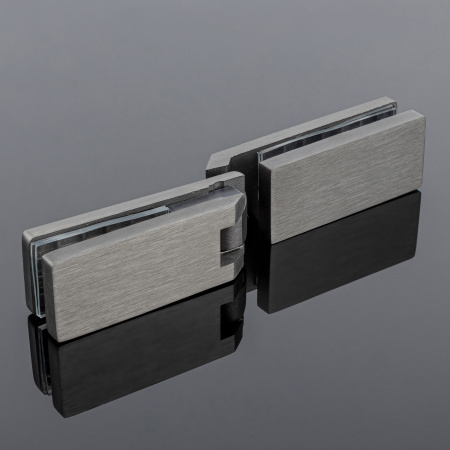 P03-104GRF/sus304 Петля стекло-стекло 135˚, графит матовый, sus304 P03-104GRF/sus304 Петля стекло-стекло 135˚, графит матовый, sus304