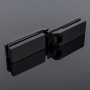 P03-104BLK/sus304 Петля стекло-стекло 135˚, черный матовый, sus304