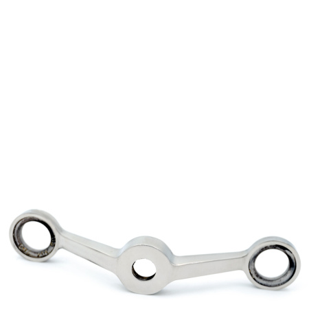 ST-200R2-PC Спайдер 2-х позиционный 180°, 200 мм, Хром глянцевый