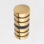 Ручка кноб, круглая  золото глянцевое R10-K3002GD
