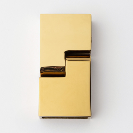 Регулируемое угловое соединение для штанги 30х10 золото глянцевое S10-30R02GD