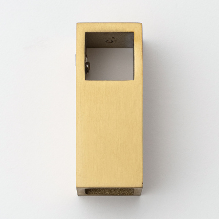 T-образное крепление штанги 15х15 Брашированное золото S10-1503GDB