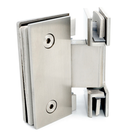 CL-105S-MC Петля крепление стекло-стекло 135°, Хром Матовый