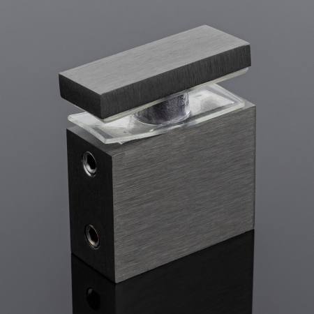 S02-505GFM/sus304 Соединитель труба-стекло 30х10, графитовый матовый, sus304