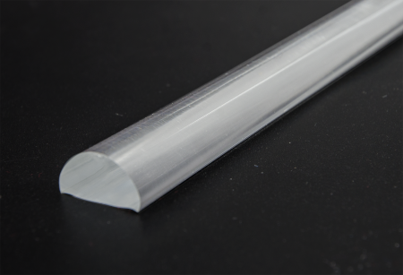 Порог для душевой акриловый 30*15 длина 1000мм, кристально-прозрачный