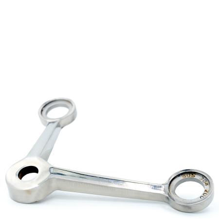 ST-200R2V-PC Спайдер 2-х позиционный 90°, 200мм, Хром глянцевый