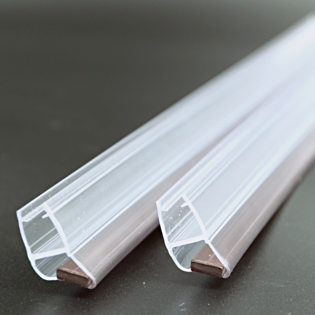 PVH04-905KW8 Магнитный уплотнительный профиль, 135° скошенный угол для стекла 8мм, 2200мм, premium