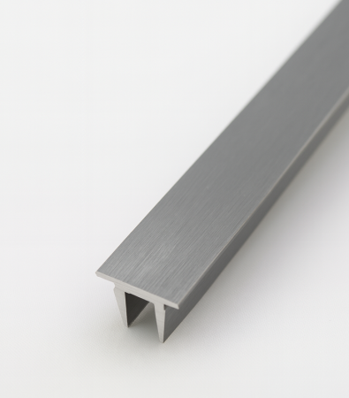 Z-AL/GRF Заглушка для п-образного профиля 19х13, 1 м, алюминий/Гграфит