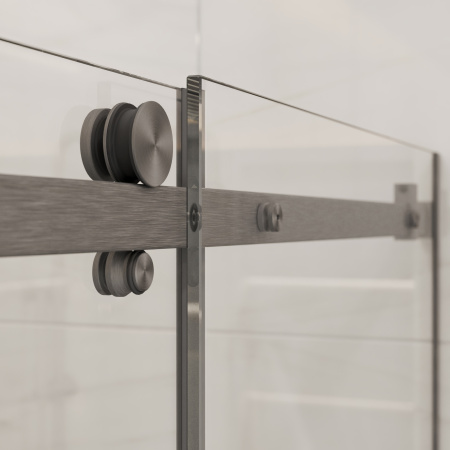 Комплект фурнитуры СП-ПГ3 для раздвижной душевой кабины из стекла