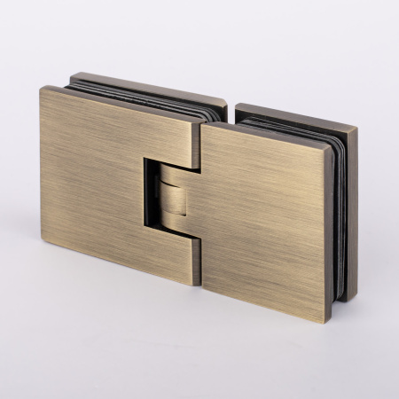 Петля стекло-стекло с  крышками, бронза, латунь H1203-BRZ/brass Петля стекло-стекло с  крышками, бронза, латунь H1203-BRZ/brass