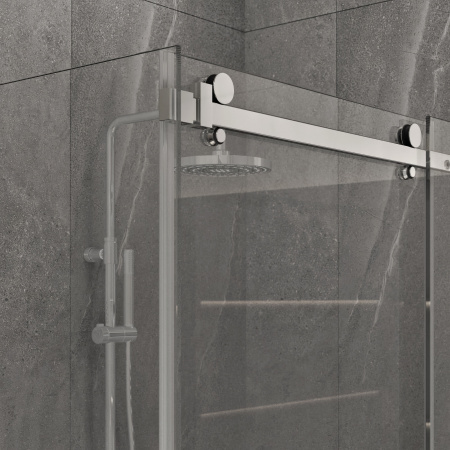 Комплект фурнитуры СП-ПХ3 для раздвижной душевой кабины из стекла