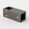 T-образное крепление штанги 15х15 Графит S10-1503GF