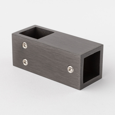 T-образное крепление штанги 15х15 Графит S10-1503GF