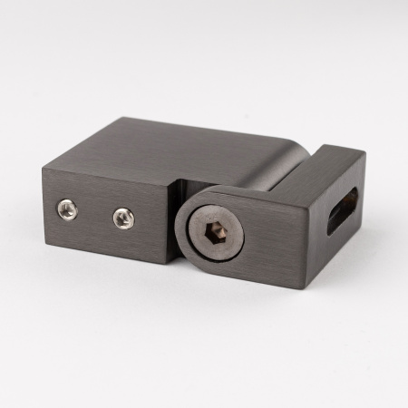 Регулируемое крепление штанги 30х10 к стене Графит S10-30R01GF