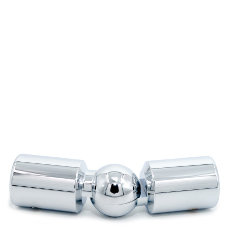 CK-411D19-PC Коннектор труба-труба регулируемый, D19мм, Хром глянцевый