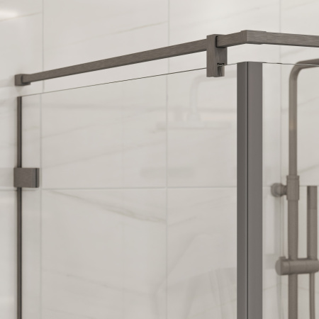 Комплект фурнитуры СП-ГГ1 для душевой кабины из стекла