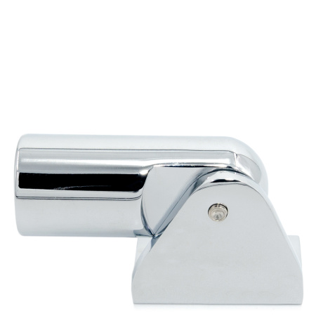 CK-412D19-PC Коннектор труба-стена регулируемый, D19мм, Хром глянцевый