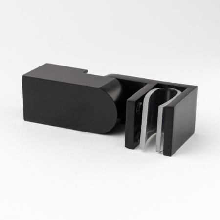 Соединитель трубы 15х15, регулируемый матовый черный S10-15R01BL