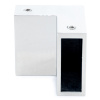 CK-104D30-PC Коннектор трек-трек 90° прямоугольный,  30*10, Хром глянцевый