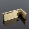 P03-106BGD/sus304 Петля стена-стекло, открывание 90˚, брашированное золото, sus304