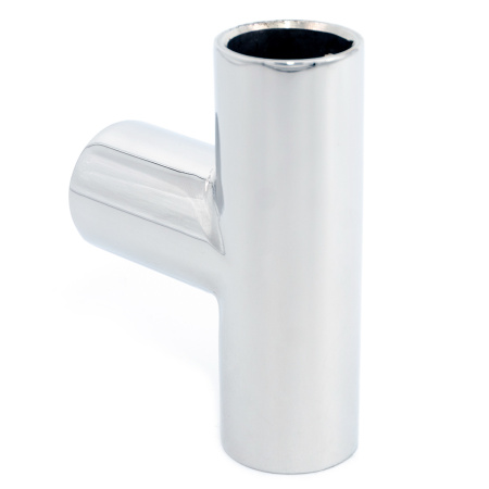 CK-506D19-PC Коннектор труба-труба Т-образный, D19мм, Хром глянцевый