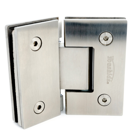 CL-105S-MC Петля крепление стекло-стекло 135°, Хром Матовый