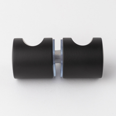 Ручка кноб, круглая черный матовый R10-K3001BL Ручка кноб, круглая черный матовый R10-K3001BL