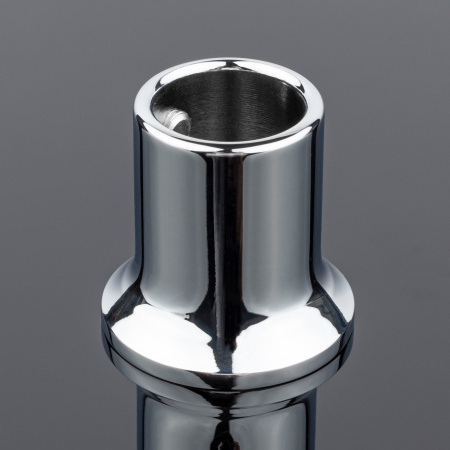 S02-506CR/brass Соединитель труба-стена ф19, хром, латунь