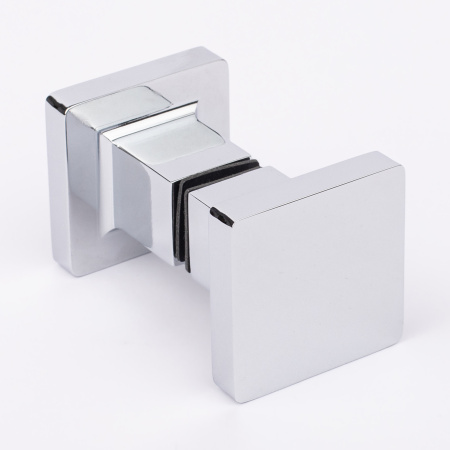 Ручка кноб квадратная, хром, латунь DDJ17-СR/brass Ручка кноб квадратная, хром, латунь DDJ17-СR/brass