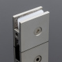 K02-202CR/sus304 Коннектор стена-стекло 90˚, хром, sus304